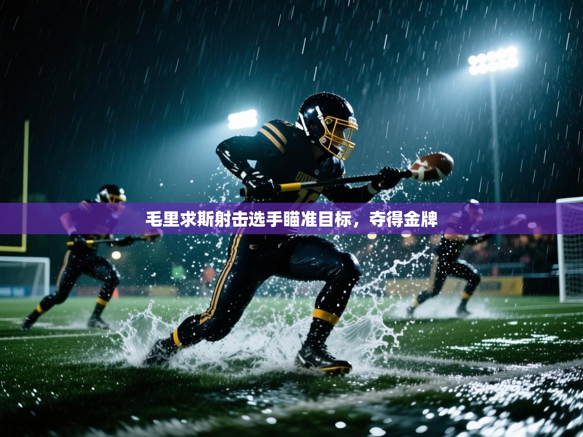 毛里求斯射击选手瞄准目标，夺得金牌  第1张